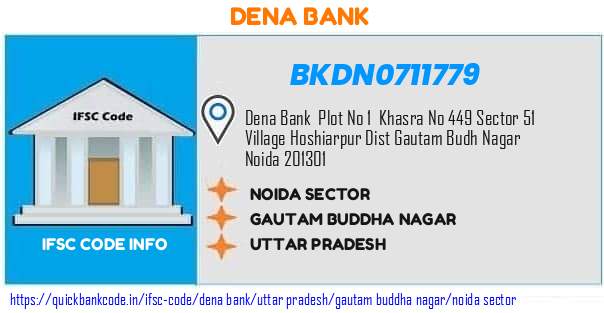 Dena Bank Noida Sector BKDN0711779 IFSC Code