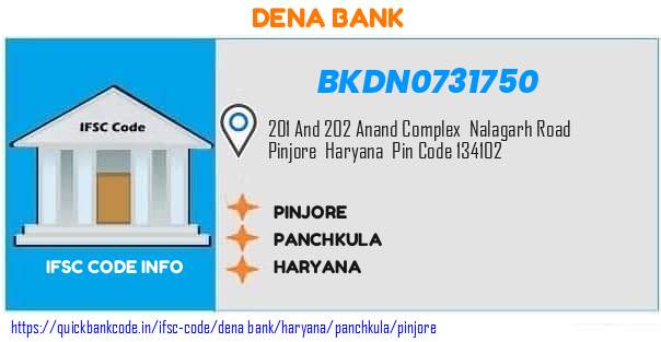 Dena Bank Pinjore BKDN0731750 IFSC Code