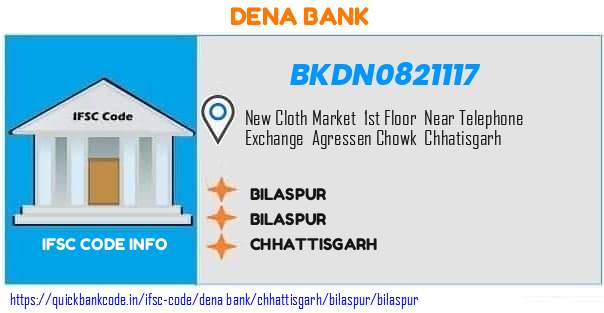 Dena Bank Bilaspur BKDN0821117 IFSC Code