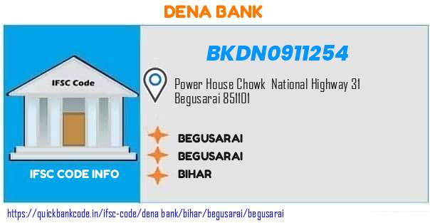 Dena Bank Begusarai BKDN0911254 IFSC Code