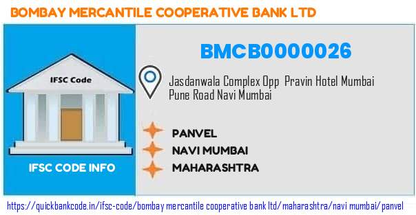 Bombay Mercantile Cooperative Bank Panvel BMCB0000026 IFSC Code