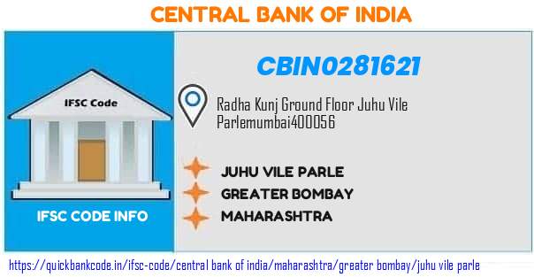 Central Bank of India Juhu Vile Parle CBIN0281621 IFSC Code