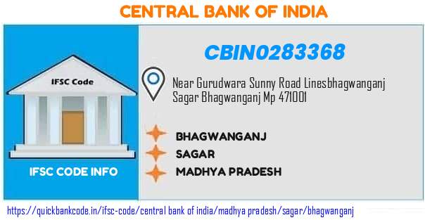 Central Bank of India Bhagwanganj CBIN0283368 IFSC Code
