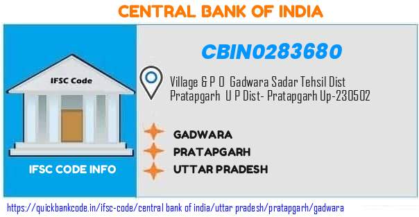 Central Bank of India Gadwara CBIN0283680 IFSC Code