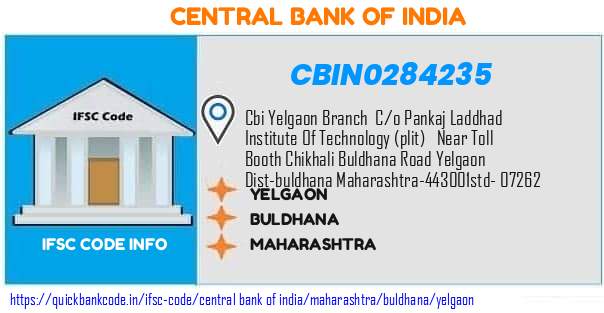 Central Bank of India Yelgaon CBIN0284235 IFSC Code