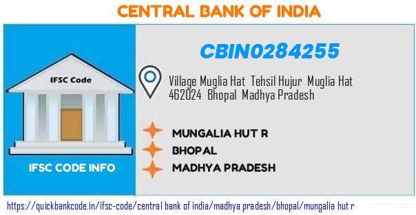 Central Bank of India Mungalia Hut R CBIN0284255 IFSC Code
