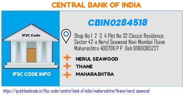 CBIN0284518 Central Bank of India. NERUL SEAWOOD