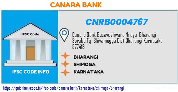 Canara Bank Bharangi CNRB0004767 IFSC Code