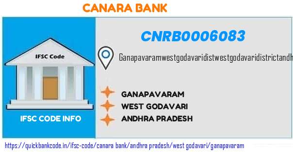 CNRB0006083 Canara Bank. GANAPAVARAM