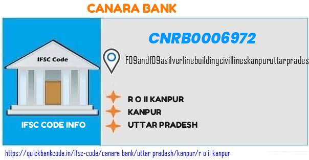 Canara Bank R O Ii Kanpur CNRB0006972 IFSC Code