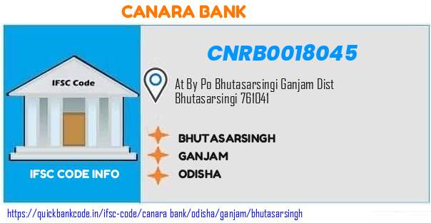 Canara Bank Bhutasarsingh CNRB0018045 IFSC Code