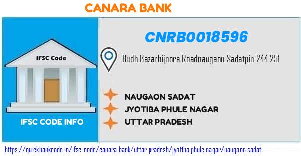 Canara Bank Naugaon Sadat CNRB0018596 IFSC Code