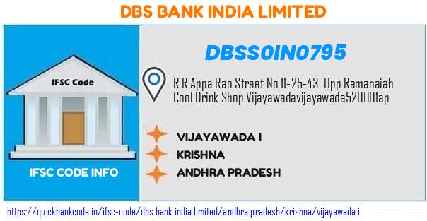 Dbs Bank India Vijayawada I DBSS0IN0795 IFSC Code