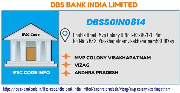 Dbs Bank India Mvp Colony Visakhapatnam DBSS0IN0814 IFSC Code