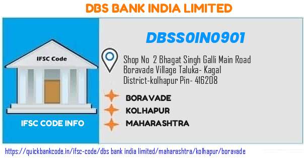 Dbs Bank India Boravade DBSS0IN0901 IFSC Code
