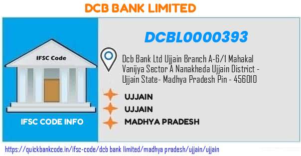 Dcb Bank Ujjain DCBL0000393 IFSC Code