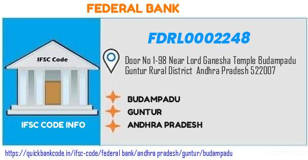 Federal Bank Budampadu FDRL0002248 IFSC Code