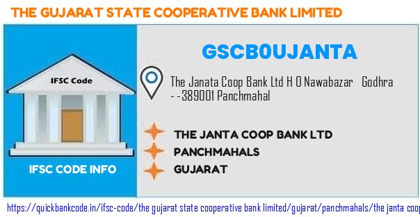 The Gujarat State Cooperative Bank The Janta Coop Bank  GSCB0UJANTA IFSC Code