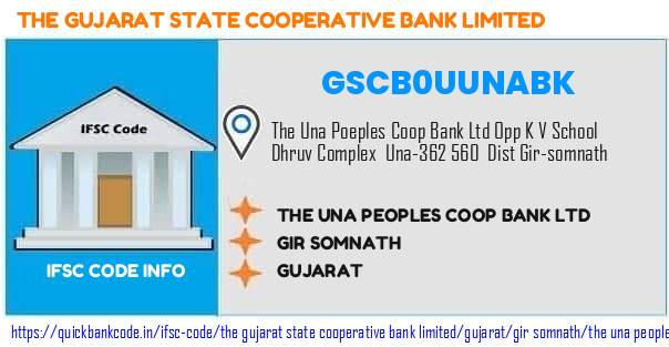 The Gujarat State Cooperative Bank The Una Peoples Coop Bank  GSCB0UUNABK IFSC Code