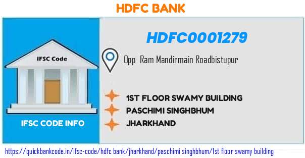 Hdfc Bank 1st Floor Swamy Building HDFC0001279 IFSC Code