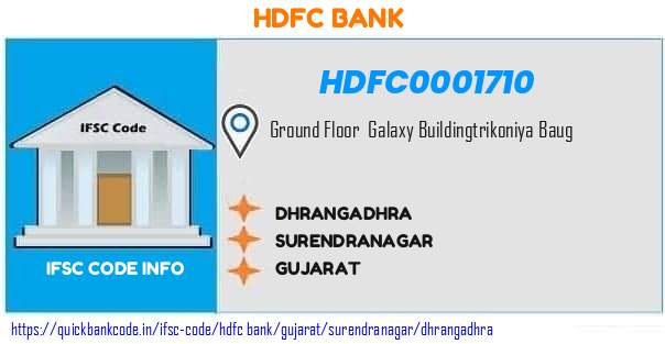 Hdfc Bank Dhrangadhra HDFC0001710 IFSC Code