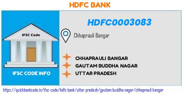 Hdfc Bank Chhaprauli Bangar HDFC0003083 IFSC Code