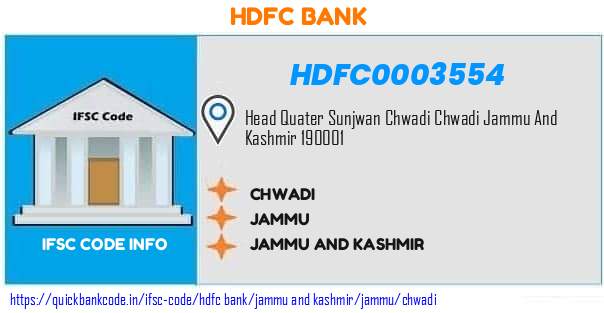 Hdfc Bank Chwadi HDFC0003554 IFSC Code