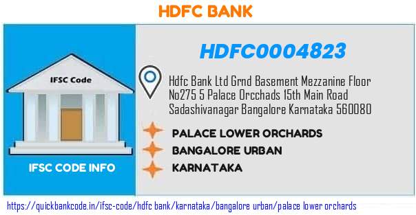 Hdfc Bank Palace Lower Orchards HDFC0004823 IFSC Code