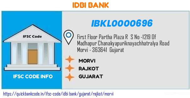 Idbi Bank Morvi IBKL0000696 IFSC Code