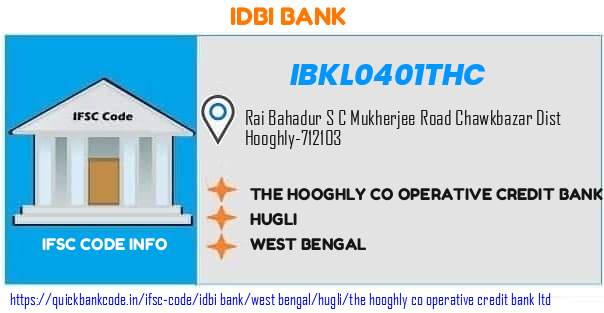 Idbi Bank The Hooghly Co Operative Credit Bank  IBKL0401THC IFSC Code