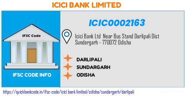 Icici Bank Darlipali ICIC0002163 IFSC Code