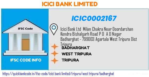 Icici Bank Badharghat ICIC0002167 IFSC Code