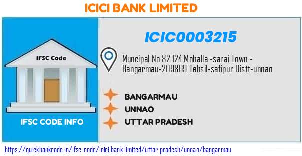 Icici Bank Bangarmau ICIC0003215 IFSC Code
