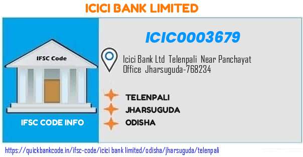 Icici Bank Telenpali ICIC0003679 IFSC Code