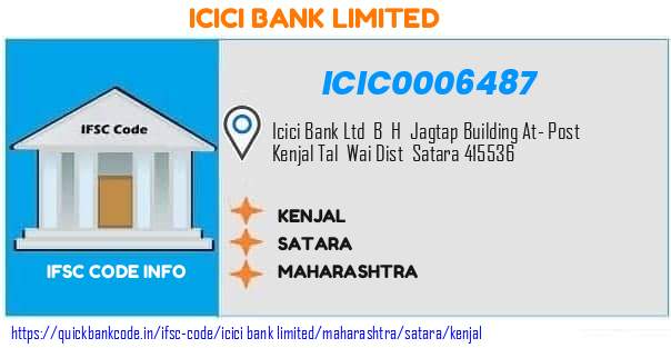 Icici Bank Kenjal ICIC0006487 IFSC Code