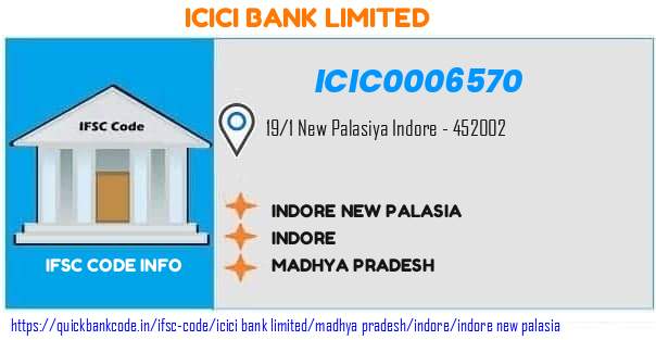 Icici Bank Indore New Palasia ICIC0006570 IFSC Code