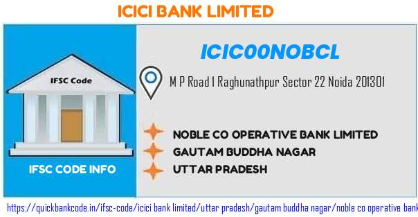 Icici Bank Noble Co Operative Bank  ICIC00NOBCL IFSC Code