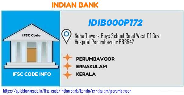 IDIB000P172 Indian Bank. PERUMBAVOOR