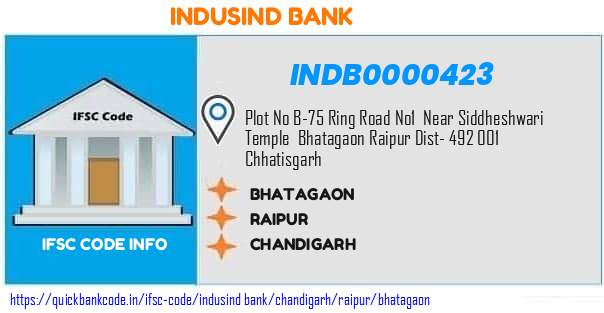 Indusind Bank Bhatagaon INDB0000423 IFSC Code