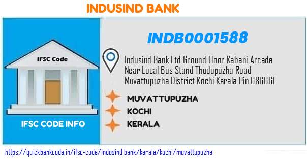 Indusind Bank Muvattupuzha INDB0001588 IFSC Code