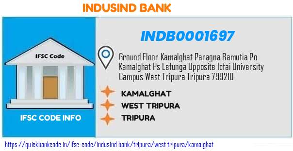 Indusind Bank Kamalghat INDB0001697 IFSC Code