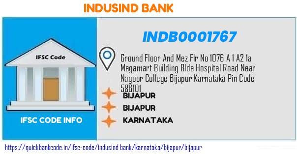 Indusind Bank Bijapur INDB0001767 IFSC Code