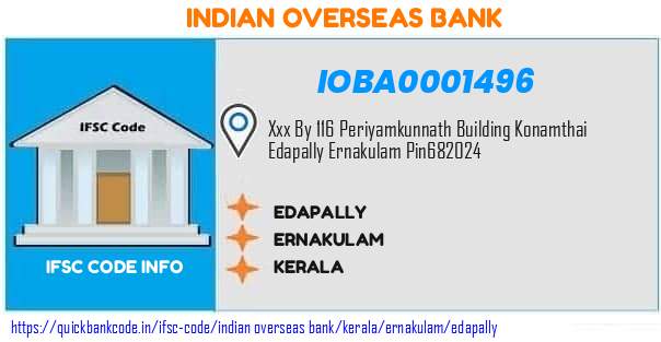 IOBA0001496 Indian Overseas Bank. EDAPALLY