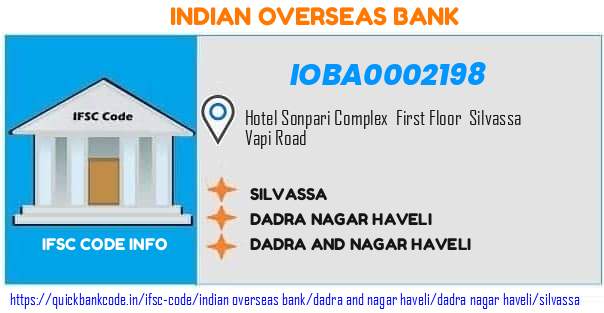 Indian Overseas Bank Silvassa IOBA0002198 IFSC Code