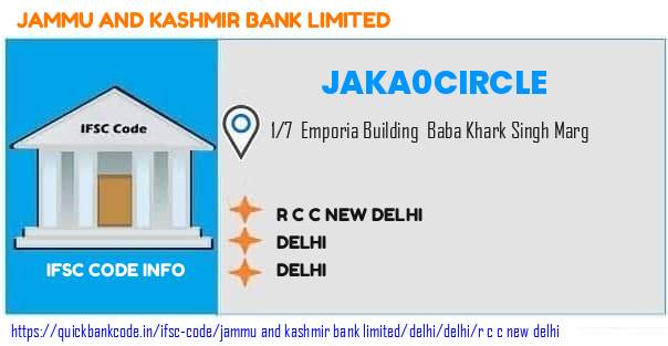 Jammu And Kashmir Bank R C C New Delhi JAKA0CIRCLE IFSC Code