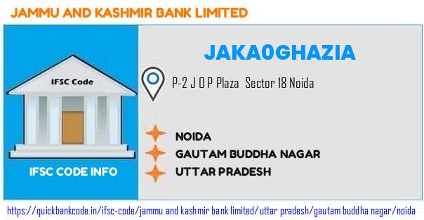 Jammu And Kashmir Bank Noida JAKA0GHAZIA IFSC Code