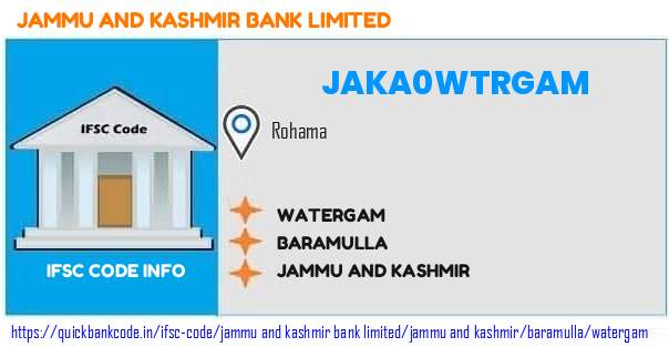 Jammu And Kashmir Bank Watergam JAKA0WTRGAM IFSC Code