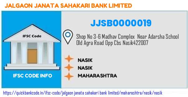 Jalgaon Janata Sahakari Bank Nasik JJSB0000019 IFSC Code