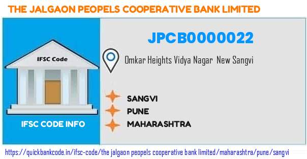 The Jalgaon Peopels Cooperative Bank Sangvi JPCB0000022 IFSC Code