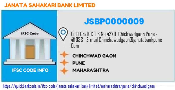 Janata Sahakari Bank Chinchwad Gaon JSBP0000009 IFSC Code